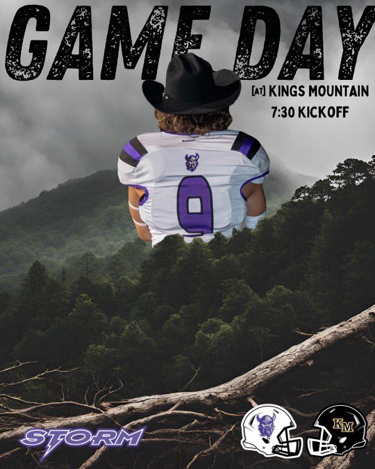 StuartCramerFB's tweet photo. GAME DAY!
🆚Kings Mountain
📍John Gamble Stadium
⌚️7:30
#GoStorm⚡️#JacobStrong💪🏼 https://t.co/tYkkJXCJ7L