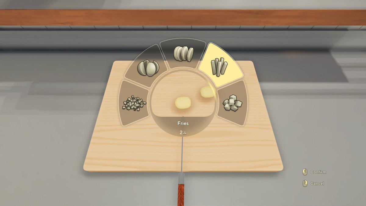 GIMLET_Vodka1's tweet image. ｢Cooking Simulator 2: Better Together｣のデモ版
前作と違ってかなり真面目に料理する感じだった
野菜のカットも形を選んでするようになったり、
材料を集めるのも快適になってた
そして何よりマルチでできるとかめちゃくちゃ楽しそう
#Cookingsimulator2