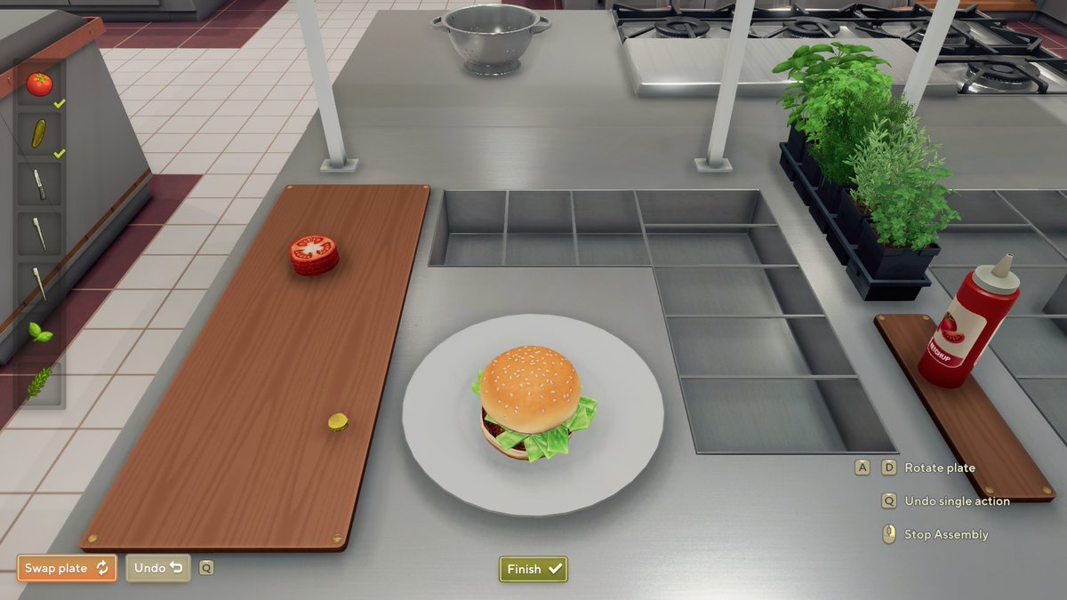 GIMLET_Vodka1's tweet image. ｢Cooking Simulator 2: Better Together｣のデモ版
前作と違ってかなり真面目に料理する感じだった
野菜のカットも形を選んでするようになったり、
材料を集めるのも快適になってた
そして何よりマルチでできるとかめちゃくちゃ楽しそう
#Cookingsimulator2