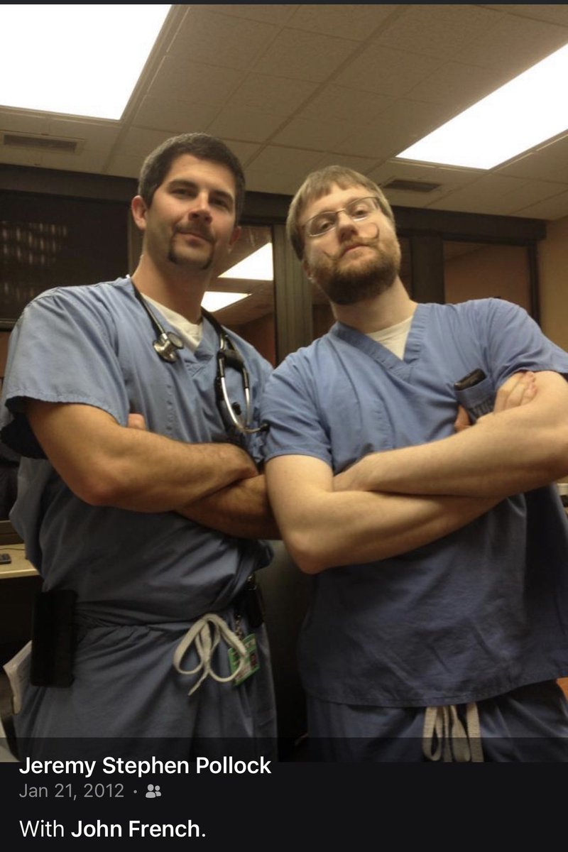 bmorecardiology's tweet photo. #TBT #Jan2012
Q4-28 hr Call @VUMCDiscoveries MICU
Attendings: @toddrice_ICU @WesElyMD Dr. Wheeler (RIP)
With co-res Dr. John French
Best, and cherished memories
@VUMCMedicineRes @DrJohnMcP
@AnnGageMD @doc_halliday11 @Leahacohen https://t.co/YsI3lc5rzp