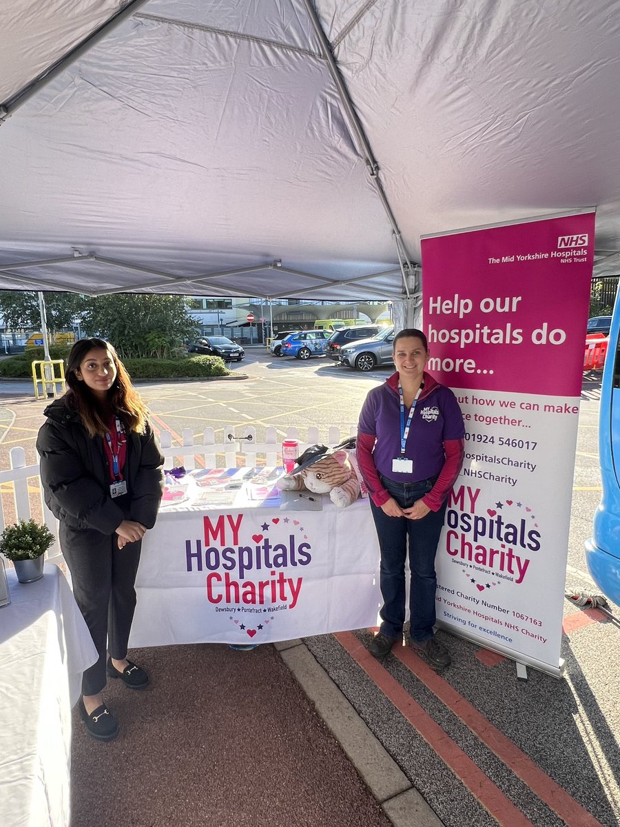 🌟Project Wingman Stall🌟

We’ve currently got our own stand at the Project Wingman Stall, at the Pinderfields Hospital💙

We kindly request you to come and visit our stall to find out more information about our Charity and our MY MRI Appeal💗