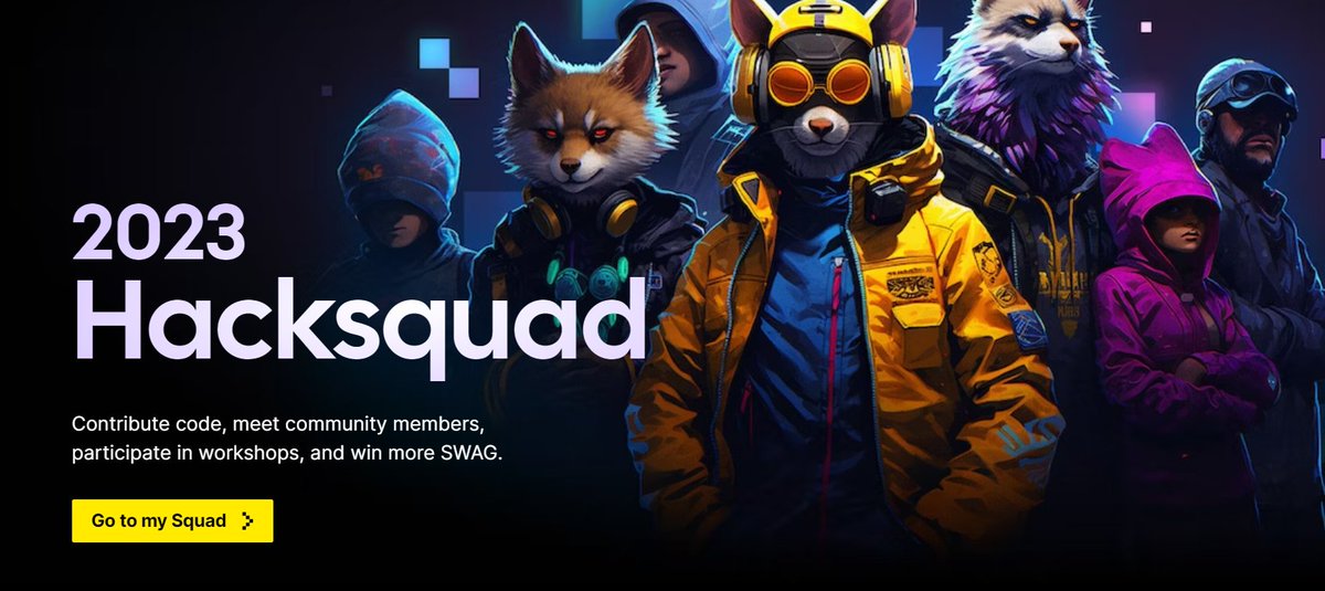 ezziData's tweet photo. 🚀 Passionate about coding and innovation? @HackSquad is expanding! I'm looking for enthusiastic individuals to join my dynamic team. Dive into exciting projects and make a real impact and win exciting swags.

DM me or reply to express interest.

#HackSquad #Hacktoberfest #Github https://t.co/fc8Py8dJjm
