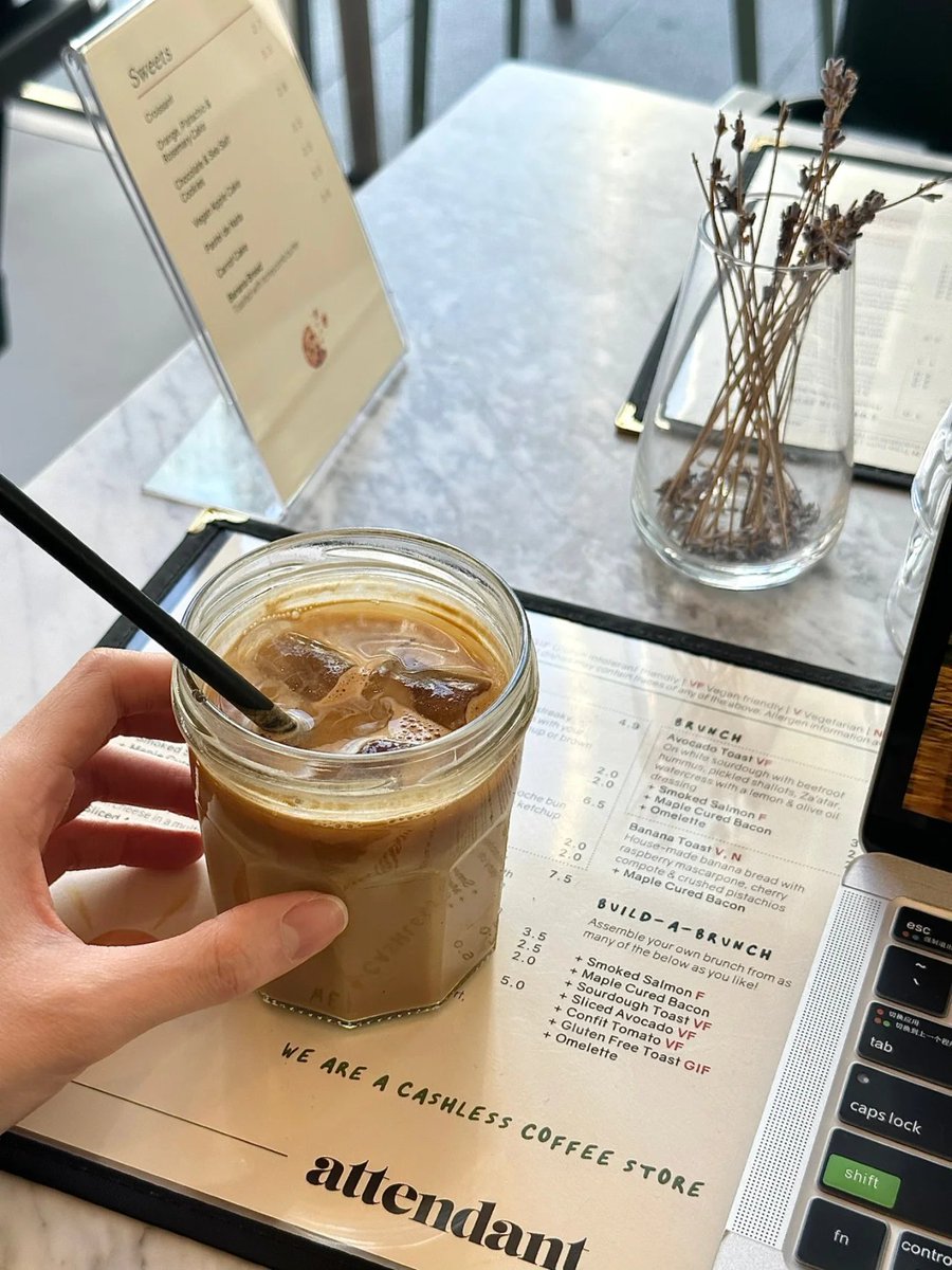 Image_Clan's tweet image. Iced coffee in a mason jar with a straw is the best way to start my day! ☕️