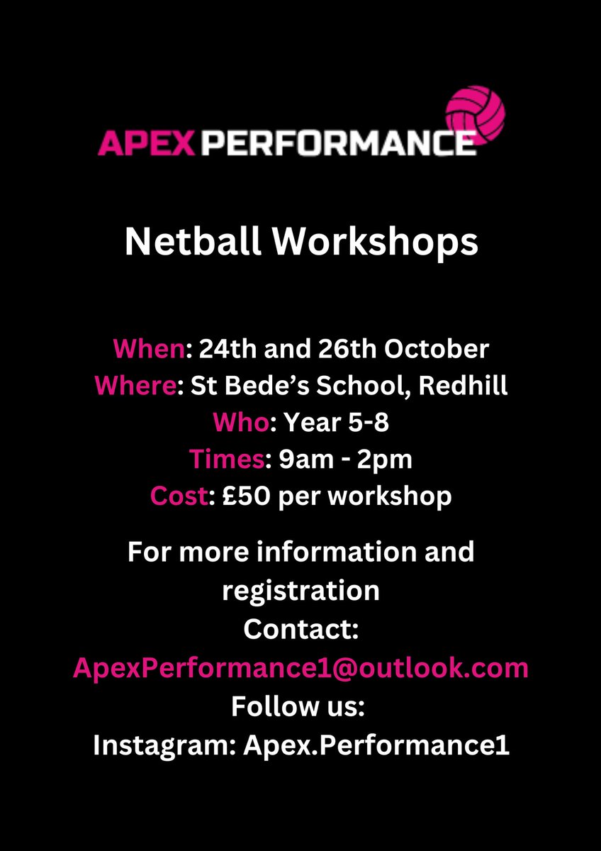 SurreyNetball's tweet image. 🏐Join Elaine and Lydia this half term🏐