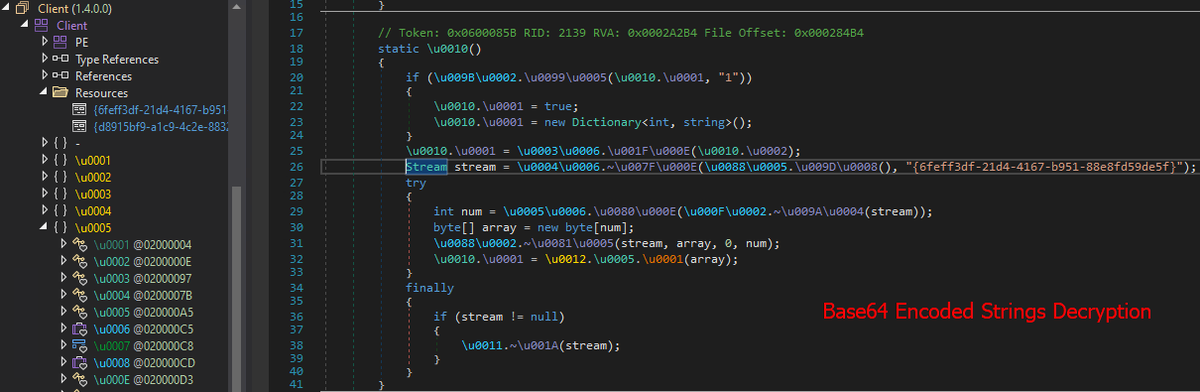finch_mw's tweet photo. #Malware #QuasarRAT

12cf577a266608862f59fd88331e3622813de09acf0e9ed89f4c19f392c9480d

DLL-Sideloading->Injection to RegAsm.exe->Unzip Calc to C:\Users\Public\Pictures->secur32.dll sideloading by calc.exe->Injection to RegAsm.exe->QuasarRAT

3.94.91.]208
endoftext.]run.]place https://t.co/AnFilDdPoM