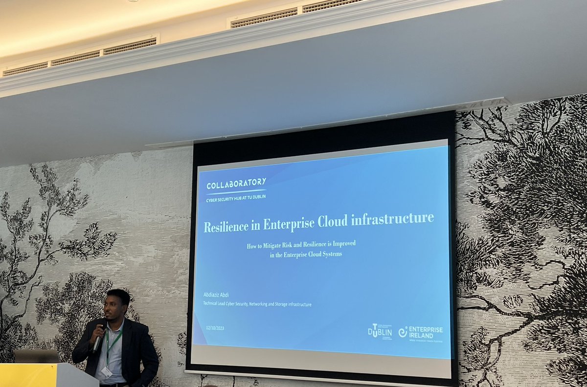 🚀 Our researcher rocked the stage at Commsec Conference, discussing resilience in enterprise cloud infrastructure. Key takeaways: adaptability, redundancy, and proactive measures are crucial in today's digital realm. 💪🌐 #CloudResilience #CyberSecurity