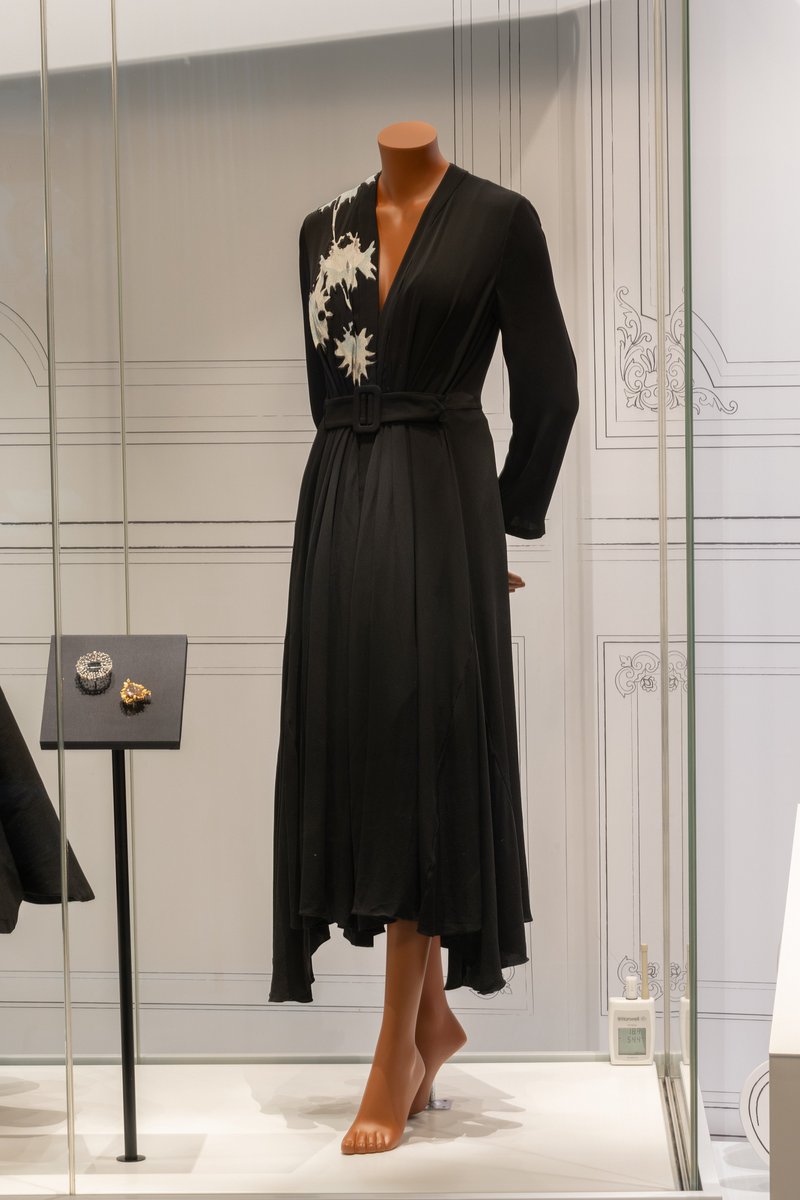 Don’t miss the last few weeks of the amazing Beyond the Little Black Dress exhibition @NtlMuseumsScot 🖤 We’re delighted to have loaned several treasures to the show including this gorgeous 1980s evening dress by Alistair Blair and our Dress of the Year 2021 by Armani #BeyondLBD