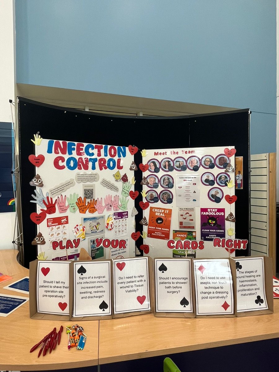 WatkinsLizzie's tweet photo. DGFT Day 4 of IPC week and we’re concentrating on surgical site infection today @hannah2405 ⁦@JoWakeman_NHS⁩ @MarySextonNHS⁩ ⁦@DudleyGroupNHS⁩ ⁦@maisieanne97⁩ https://t.co/hDLNaApHOY