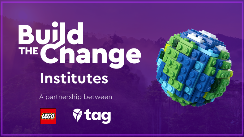 {{BIG ANNOUNCEMENT}} New LEGO #BuildtheChange Institutes! 💙100 educators/cohort 💜5th - 8th grade teachers 💚explore 'Learning through Play' 🌎design sustainable solutions for our world ➡️@LEGO_Group + @TakeActionEdu Registration open: takeactionglobal.org/lego-build-the… #TakeActionEdu