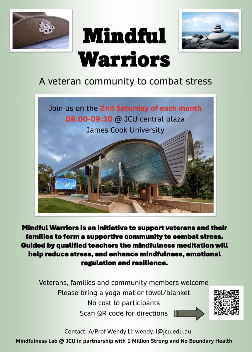 A new initiative to support veterans in Townsville.