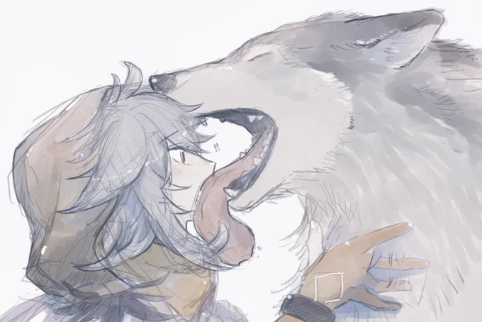 ケモミミとかもふもふとか、動物描くのめちゃくちゃ得意なのでそういう依頼ほしいな…やりたいなあ…