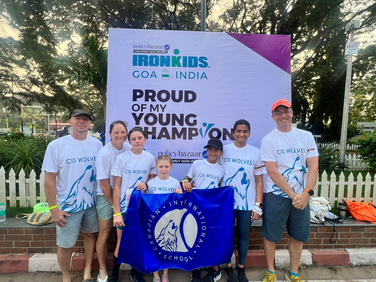 cisblearns's tweet image. CIS students &amp;amp; faculty participated in the Ironman 70.3 and Ironkids competition. CIS Wolves teachers Relay Team placed 4th out of 32. The Ironman 70.3 is a 2km ocean swim, 90km bike, and 21km run. #IronmanGoa2023 #Ironkids #CISB