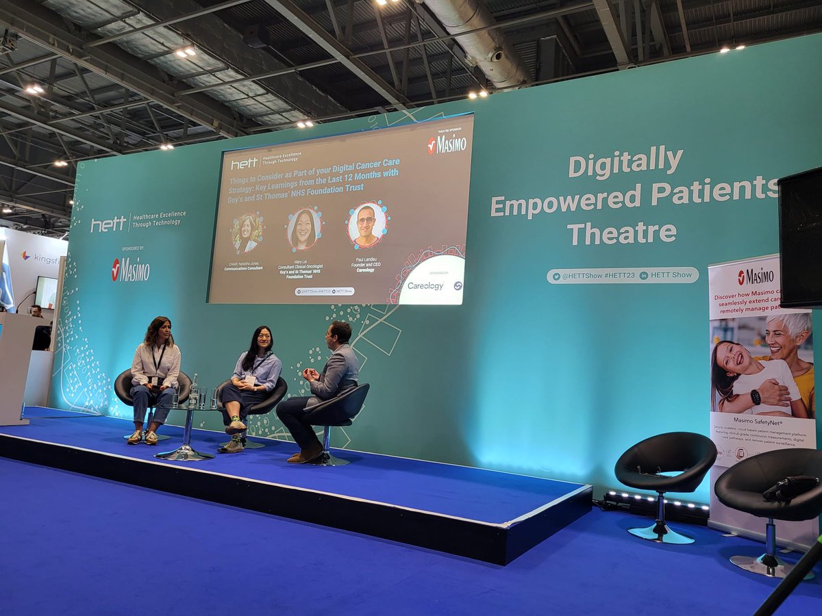 Our Occupational Therapist in the Pain Management Team attended <a href="/HETTShow/">HETT Show</a> last week and thoroughly enjoyed learning and networking 💚 #HETT23