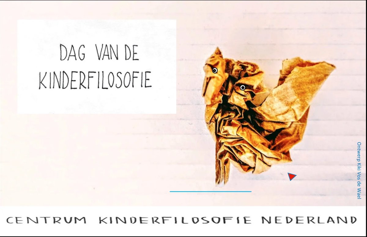 HTFfilosofie's tweet photo. 11 nov. Dag  v.d. Kinderfilosofie. 

Filosoferen met kinderen en jongeren is een praktijk waarbij je kinderen de gelegenheid geeft samen te oefenen met denken. Op deze dag kun je door inspirerende workshops en theater ervaren wat kinderfilosofie is. 

https://t.co/SVDhf4LDa5 https://t.co/oReffMh76Z