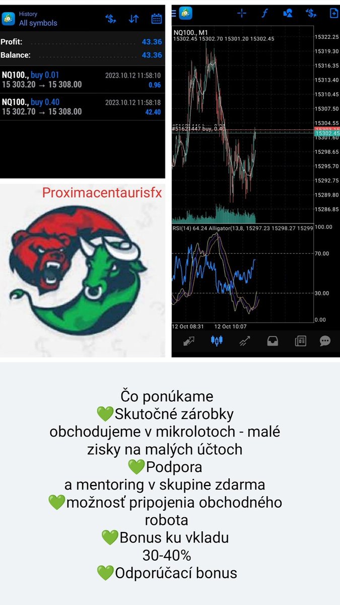 proxima85's tweet photo. Žiadne poplatky, podpora tímu , podpora signálmi , mentoring
https://t.co/BzuXx30WoX
#obchodovanie #investicie #burza #signaly #forextrading https://t.co/HZSoipMMLr
