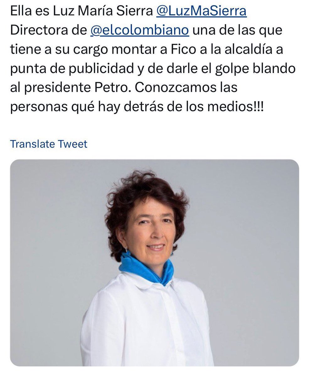 capsulamona's tweet photo. @estebanrestre Es Luz María Sierra. La Vicky Dávila Paisa. https://t.co/KaVeRlqipI
