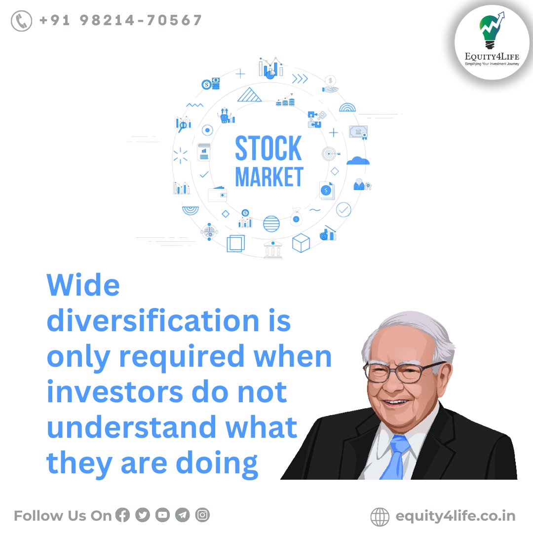 InVed_Research's tweet photo. 🌊💸Remember, diversification is safety.
🛡️ But, be cautious, wide diversification can decrease portfolio returns. 📉💼
#DiversifySmart #WealthCreation #equity4life https://t.co/Fk0C5MU3ut