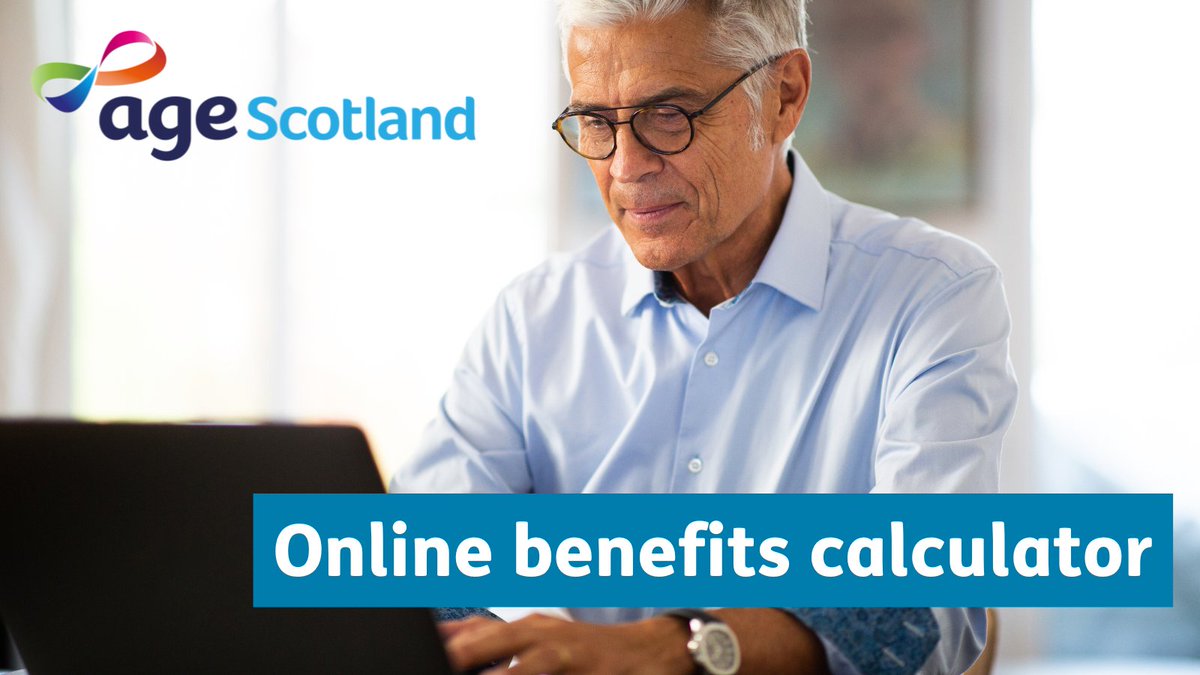 agescotland's tweet photo. As we approach the colder months, it's vital that older people are claiming every penny they're entitled to. Age Scotland's free #BenefitsCalculator can help you find out what you could be owed. Visit https://t.co/TCKrJUzMOT to start the process. #CheckInCashOut https://t.co/pdhqjPTolu