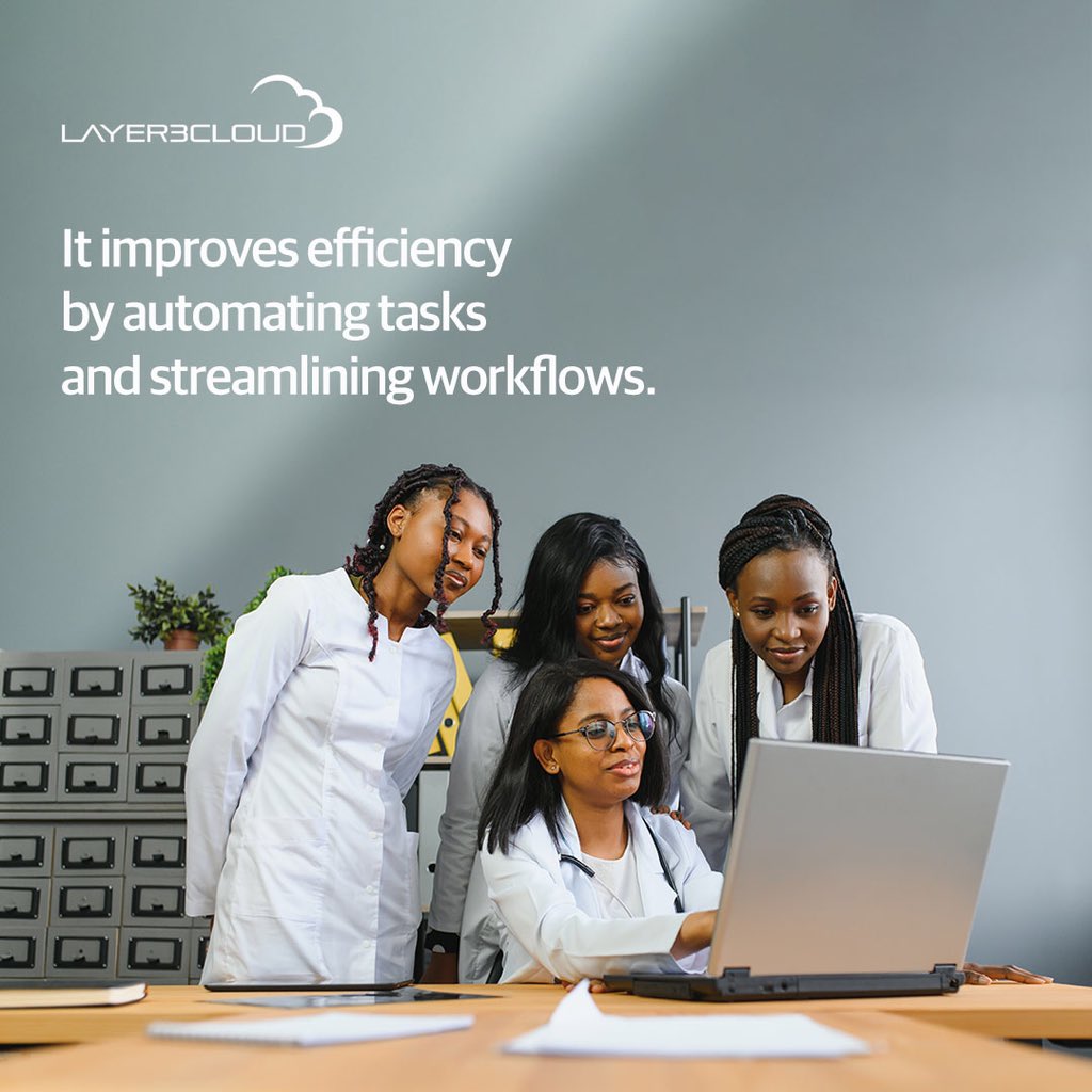 Layer3cloudN's tweet photo. If you're an admin or IT professional in the healthcare industry, you should definitely switch to Layer3Cloud for your backup and storage solutions.
To get access, visit https://t.co/iBw2QFXQmj today!
#Layer3Cloud #Cloudserviceprovider #Cloudsolutions #Healthcare https://t.co/FUo5jrRimb
