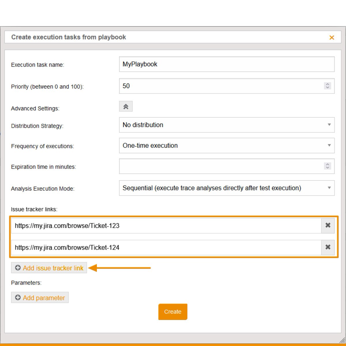 tracetronic's tweet image. In TEST-GUIDE kannst Du jetzt Issue-Tracker-Links für Ausführungsaufträge hinzufügen. Damit lässt sich der Bearbeitungsstand des Auftrages direkt am (Jira-)Ticket tracken und Du hast den aktuellen Status immer im Blick.
#testguide #featurecheck