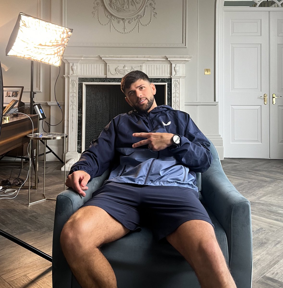 Good catch-up with @JoeCordina_91 at HQ who talks Monte-Carlo return and a potential fight with @itsLeighWood. Content coming soon to @MatchroomBoxing 🎧🎙️ #CordinaVazquez @DAZNBoxing
