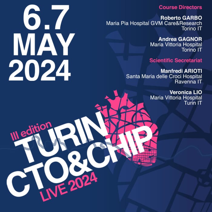 SAVE THE DATE!
 <a href="/RobertoGarbo1/">Roberto Garbo</a> <a href="/esbrilakis/">Emmanouil Brilakis</a> <a href="/KAlaswadMD/">Khaldoon Alaswad MD</a> <a href="/jcspratt/">jcspratt</a> <a href="/SmithElliotjs/">Elliot Smith</a> <a href="/AgostoniPF/">Pierfrancesco Agostoni</a> <a href="/MohanedEgred/">Mohaned Egred</a> <a href="/KambisMashayek1/">Kambis Mashayekhi</a> <a href="/RinfretStephane/">Stéphane Rinfret, MD SM</a> <a href="/GLGasparini/">Gabriele Gasparini</a> <a href="/KovacicMihajlo/">Mihajlo Kovacic 🫀📕/🔋🕹️</a> <a href="/swissCTO/">Gregor Leibundgut</a>