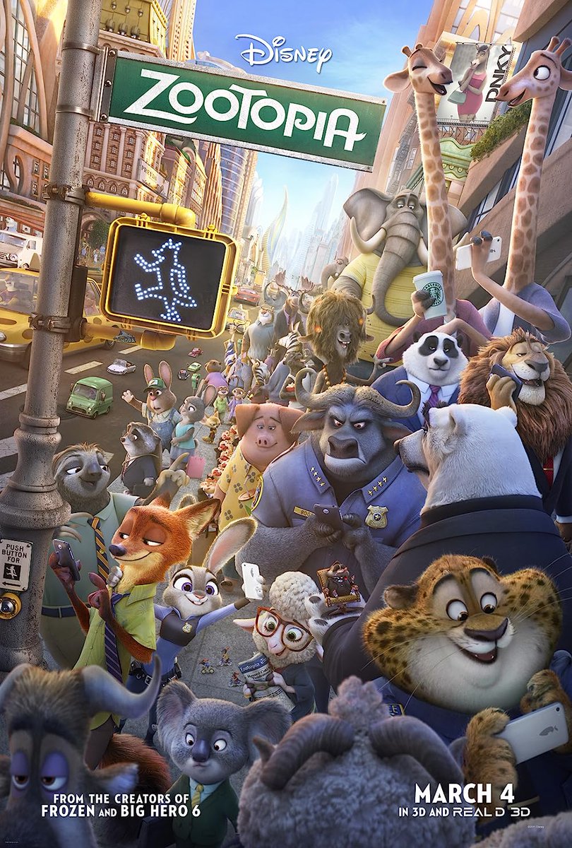 #Bales2023FilmChallenge Day 12 - Diversity Movie #Zootopia aka #Zootropolis (2016) #GinniferGoodwin #JasonBateman #IdrisElba #JennySlate