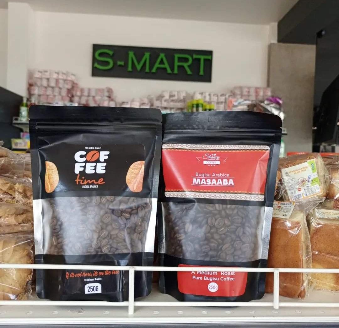 jkwasikye's tweet photo. All those who shop with S-Mart(Shire petrol) stations across the country, you are now sorted!! @coffeetimeug and @coffeemasaaba
Purely #BugisuArabica 
is now available at;
12k for the 250 gram pack
 You too can place your orders now:
+256772 359807 
+256702628128
+256392947896 https://t.co/GoZdzPN9fJ