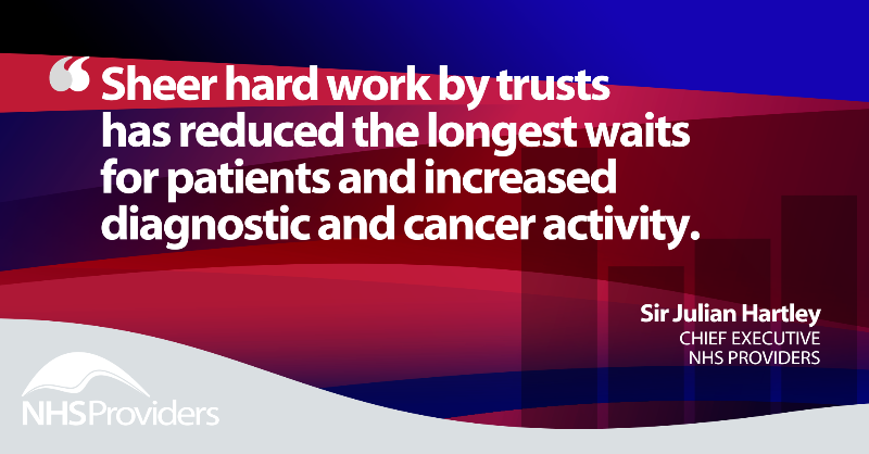 NHSProviders's tweet photo. "With health services working flat out under extreme pressure and demand outstripping capacity now, winter threatens to leave the NHS feeling the heat."
@julianhartley1 responds to new @NHSEngland performance figures.
#NHSActivityTracker
Read more โคต๏ธ