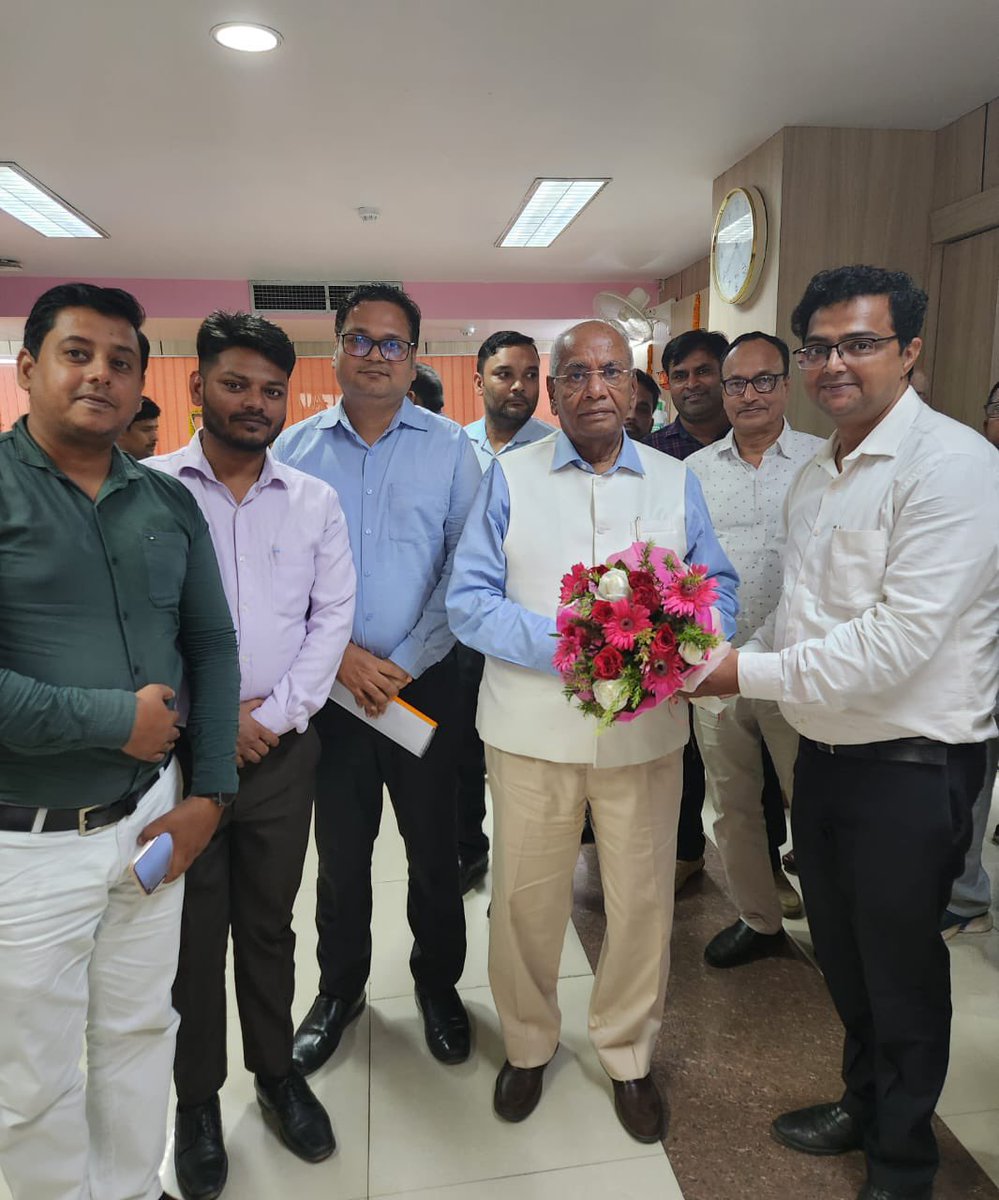 Today, during my ongoing visit in Bihar state, I also visited IFFCO State Office in Patna. I also took the meeting all state officials along with field staff and discuss the progress of #IFFCONnanoUrea #IFFCONanoDAP in terms of plot demonstrations, field visits and farmer