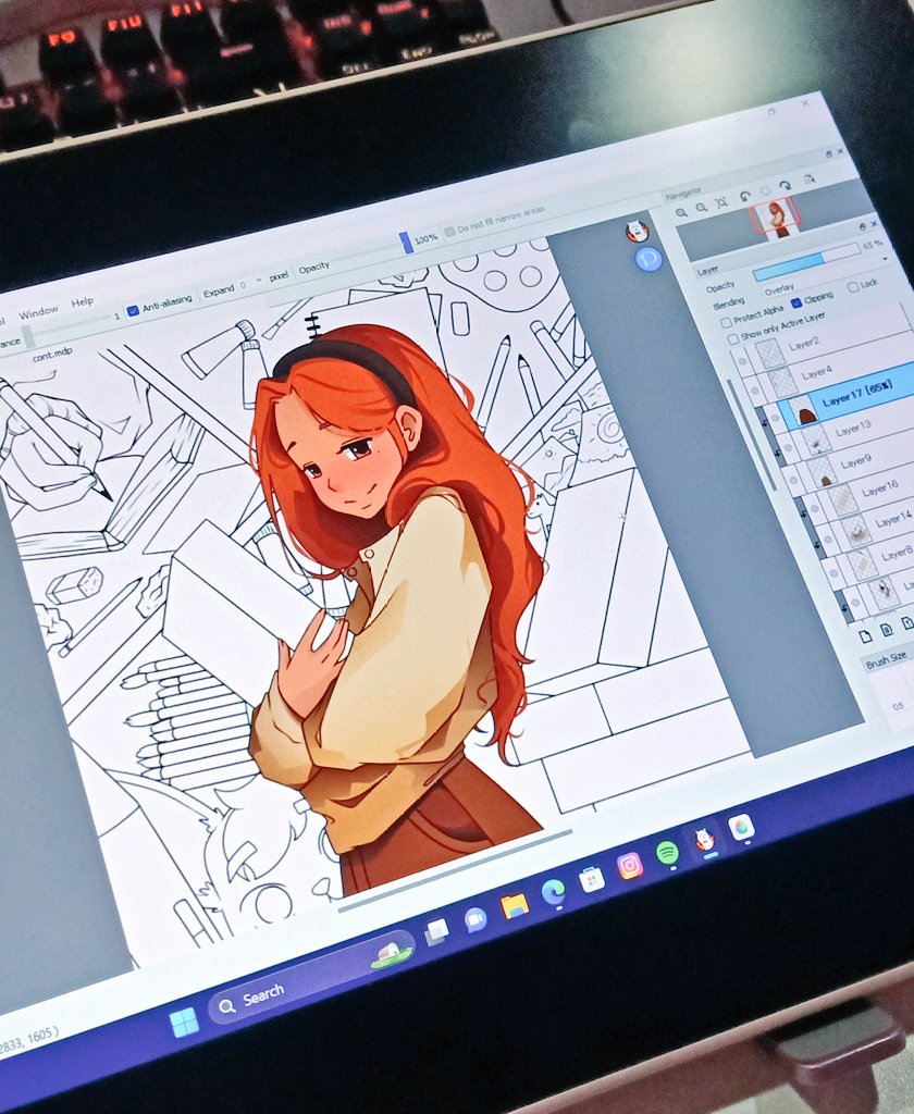maemaedraws's tweet photo. WIP

#commissionsopen #commissionopen #commissions #artmoots #webtoon #colorist #artistsontwitter #digitalart https://t.co/zYpwyRqZ5x