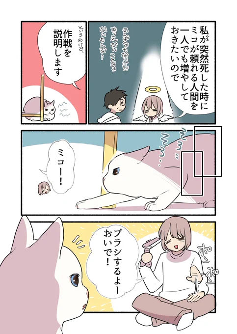 兄に懐かなかった甘えんぼ猫の話(2/3) #漫画が読めるハッシュタグ