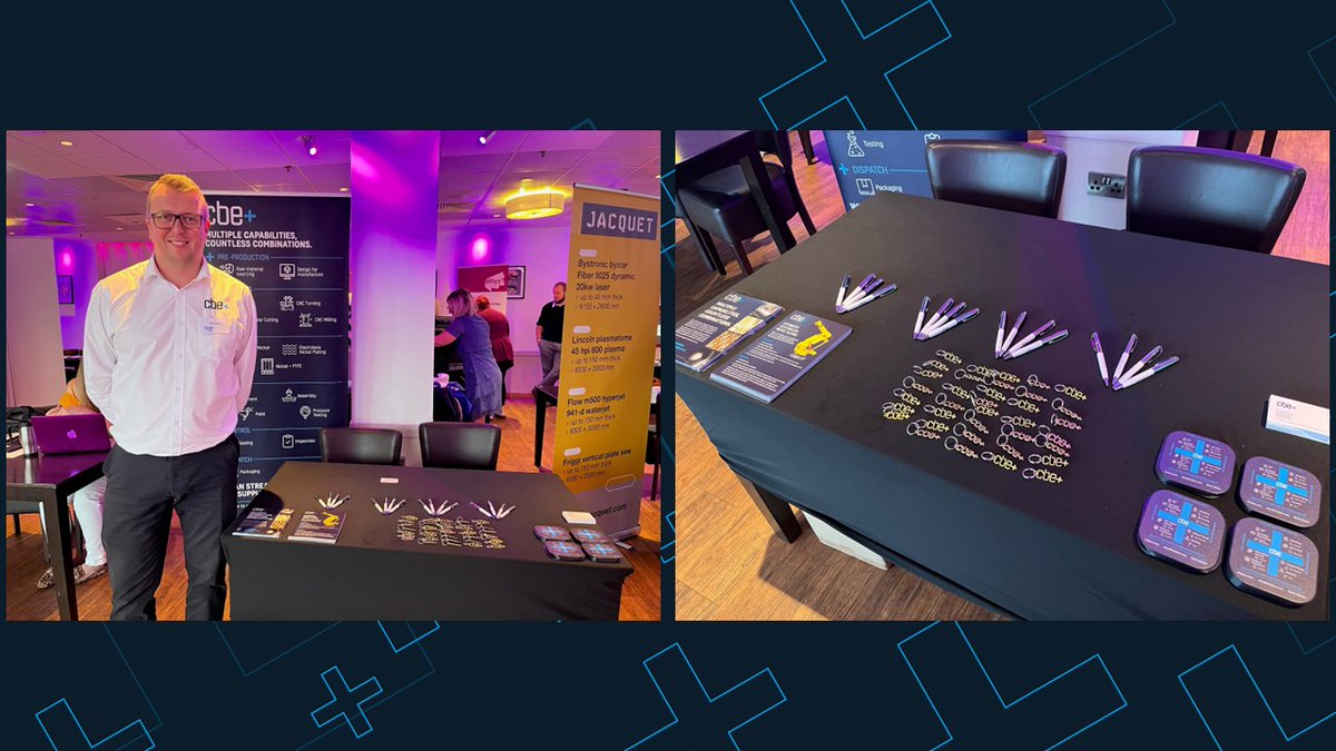 CBE+ (@cbe_plus) on Twitter photo We had a great day exhibiting at the Manufacturing Supply Chain exhibition at Barnsley Metrodome on Tuesday.
If you missed us, you can contact us on 01246 529014, through our website cbeplus.com/lets-talk/ or email the sales team at sales@cbeplus.com. We had a great day exhibiting at the Manufacturing Supply Chain exhibition at Barnsley Metrodome on Tuesday.
If you missed us, you can contact us on 01246 529014, through our website cbeplus.com/lets-talk/ or email the sales team at sales@cbeplus.com.