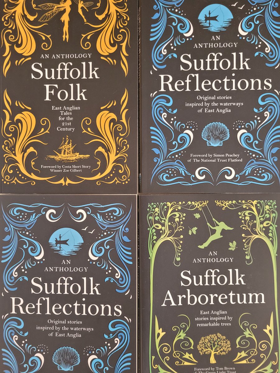UOSEnglish's tweet photo. 📢 The response to #SuffolkReflections has been phenomenal. Huge thanks to our FAB supporters! 💙 This week, MA students begin work on the NEXT anthology in the series. Follow their journey as we announce the 2024 theme on Fri 13 - watch this space! 👀🌟  https://t.co/icIBGRnDpl https://t.co/bZO8dW6iY3
