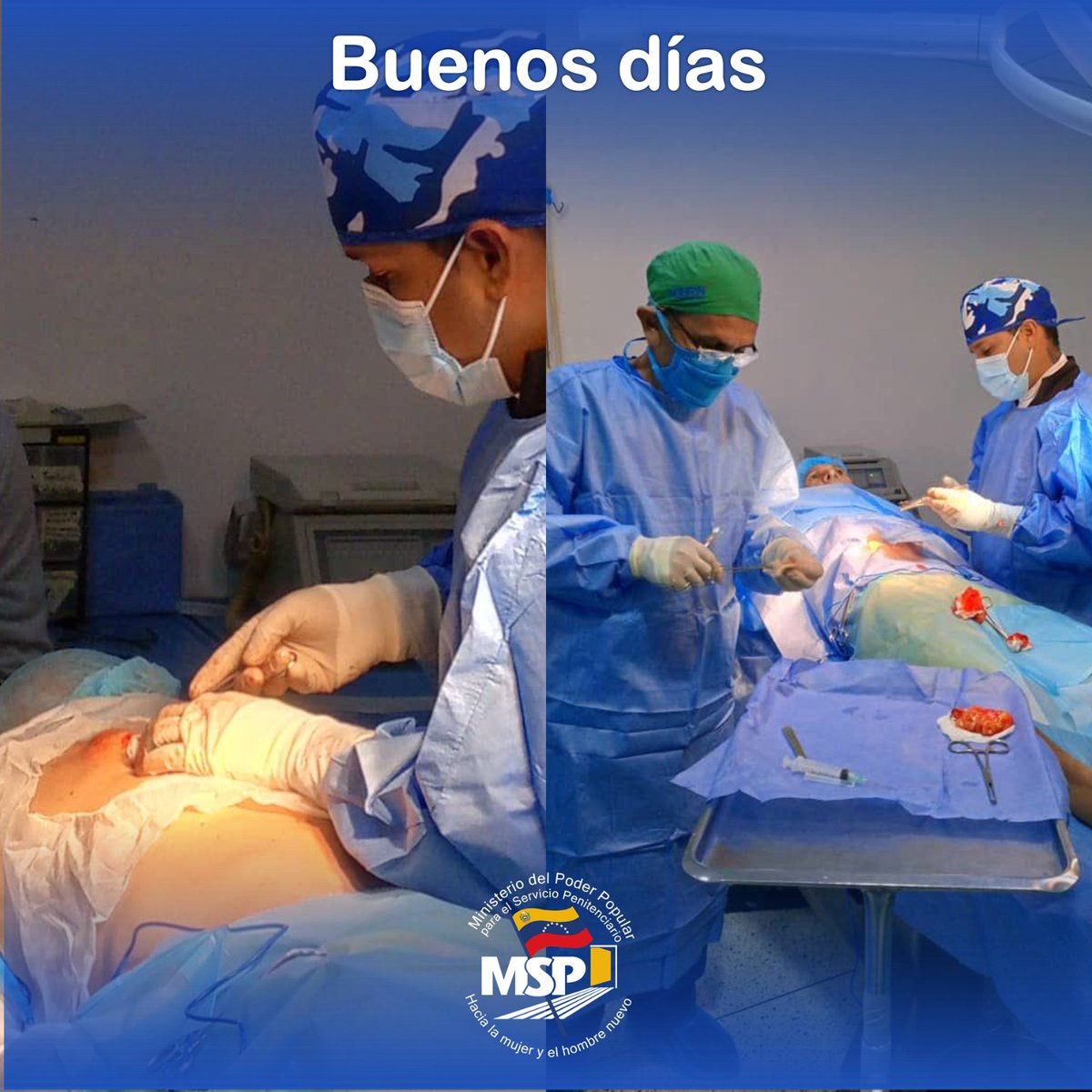 mppsp_vzla's tweet photo. #12Oct ¡Buenos días! ☀️

Las jornadas médicas se realizan constantemente en los centros penitenciarios del país, lo que permite garantizar una atención integral adecuada y el monitoreo en cada caso de salud de los privados (as) de libertad.

#RevoluciónPenitenciaria https://t.co/AyXbyVkrnM