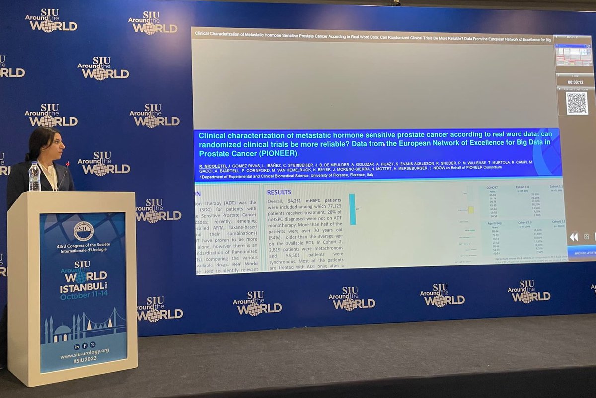 Rossella Nicoletti (@nicolettirosse1) on Twitter photo 🌍PIONEER around the world!
Presenting interim results from <a href="/ProstatePioneer/">Prostate PIONEER</a> Studyathon 2 on mHSPC in Rome 🇮🇹 at #siu23 <a href="/SIU_Italia/">Società Italiana di Urologia</a> and in Istanbul 🇹🇷at #SIU2023Istanbul <a href="/SIU_urology/">SIU-Urology</a>.
Endless grateful to all the Mentors and Stakeholders involved In the project 🫰🏽🙏🏼 <a href="/so_uro/">UroSoMe</a> 🌍PIONEER around the world!
Presenting interim results from <a href="/ProstatePioneer/">Prostate PIONEER</a> Studyathon 2 on mHSPC in Rome 🇮🇹 at #siu23 <a href="/SIU_Italia/">Società Italiana di Urologia</a> and in Istanbul 🇹🇷at #SIU2023Istanbul <a href="/SIU_urology/">SIU-Urology</a>.
Endless grateful to all the Mentors and Stakeholders involved In the project 🫰🏽🙏🏼 <a href="/so_uro/">UroSoMe</a>