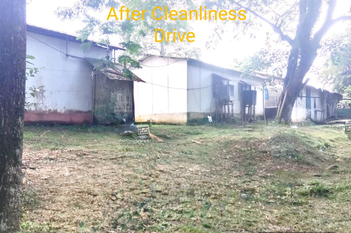 Cleanliness drive under the campaign # Special Campaigns 3.0 # Swachhata hi Seva organized at 142bn crpf Hqr Golaghat Assam
<a href="/PIB/">pib</a> Home Affairs
@ PMOIndia
@DAPRG_GoI