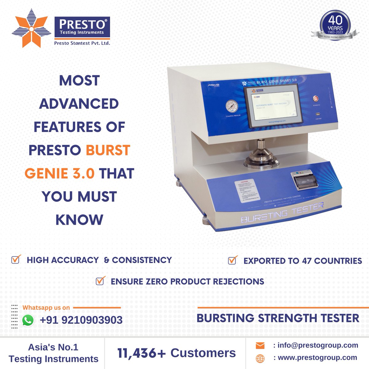 Presto Stantest Private Limited tweet media