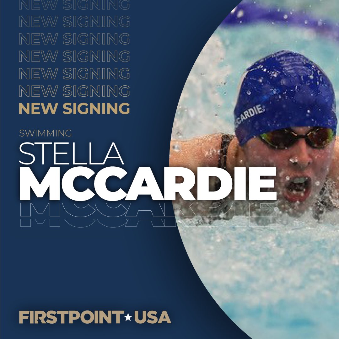 firstpointusa's tweet photo. NEW SIGNING ✍️
We're delighted to announce the signing of Scotland national team swimmer Stella McCardie to the #FirstPointFamily
Club: City of Glasgow / Scotland West
Class of: 2024
Stella is a 14-time National Age Group Champion (12 individual titles), the current Scottish National Women’s Champion in 100m Fly and was a Silver Medalist at the British National Summer Championships in 2023.
Welcome to the team, Stella! 🏊🏼♀️🇺🇸
@StColSchool | @cogst