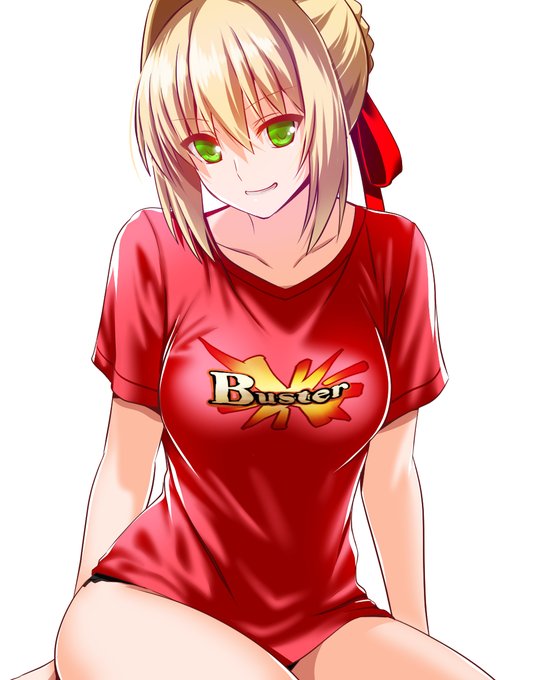 テスト再投稿
ネロ様バスターTシャツ 