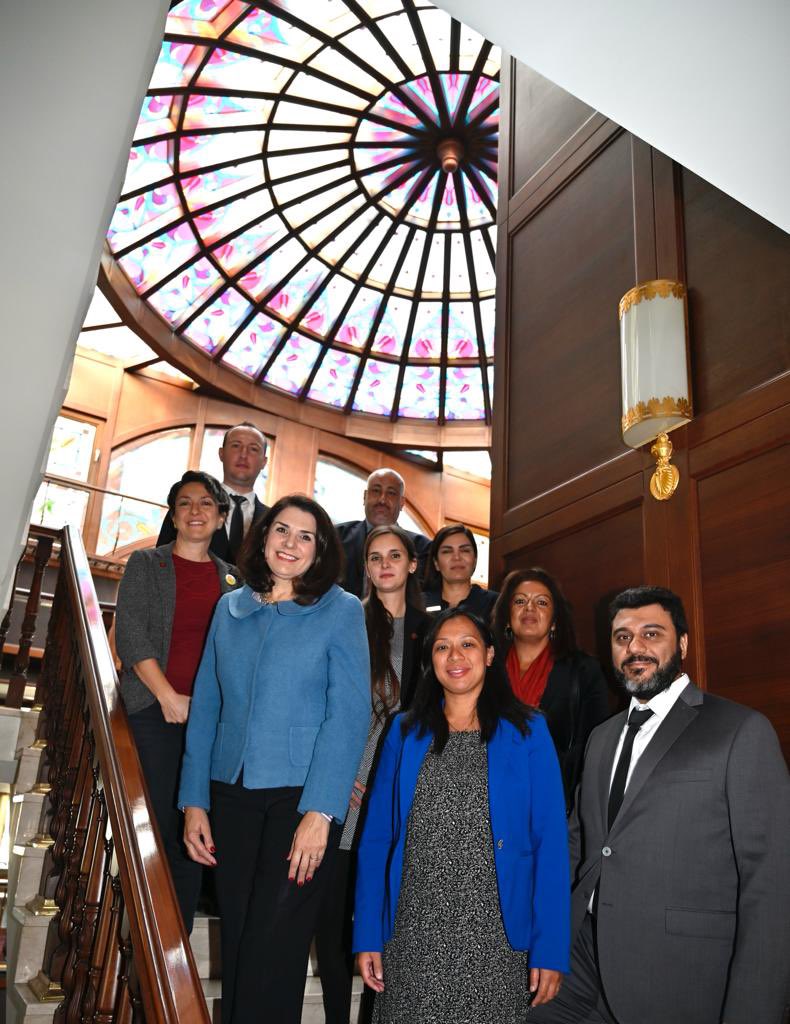 PRMAsstSec's tweet photo. Had a great discussion with our partners @CARE_Turkey_TR, @mudemtr, @ReliefIntl, @sams_usa, @SaveChildrenTR, @SGDD_ASAM, and @Support2Life on their earthquake response efforts. They are critical in assisting vulnerable Turkish and refugee communities with @StatePRM support. https://t.co/xfgSBnsYml