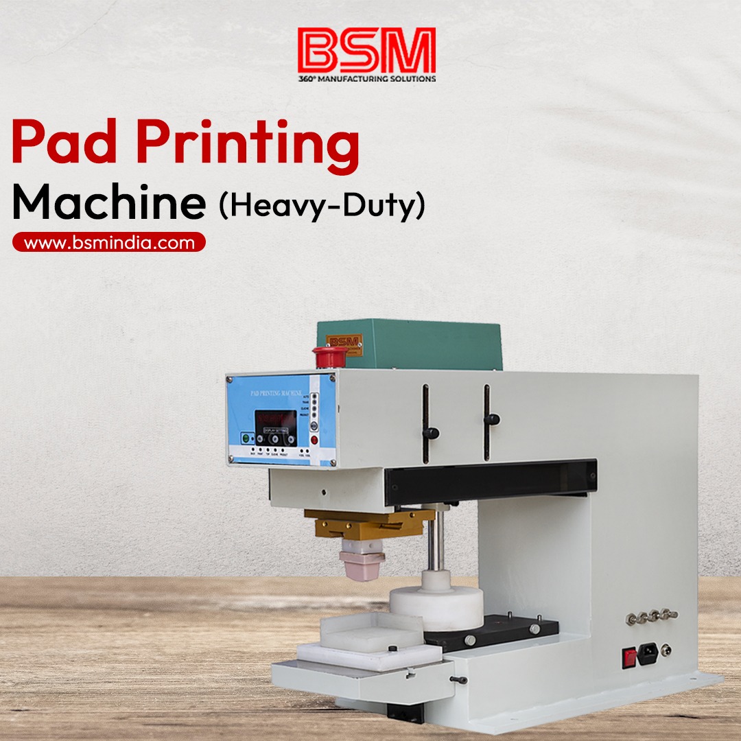 bsmmachinery's tweet image. Looking for a reliable Pad Printing Machine? 

Get ready to make your mark with BSM&apos;s heavy-duty Pad Printing Machine.

Unleash your imagination on every surface!✨

#BSMIndia #PadPrintingMachine #BSMPrints #PrintWithPrecision #CreativeMarking #ImprintYourIdeas #PrintWithBSM