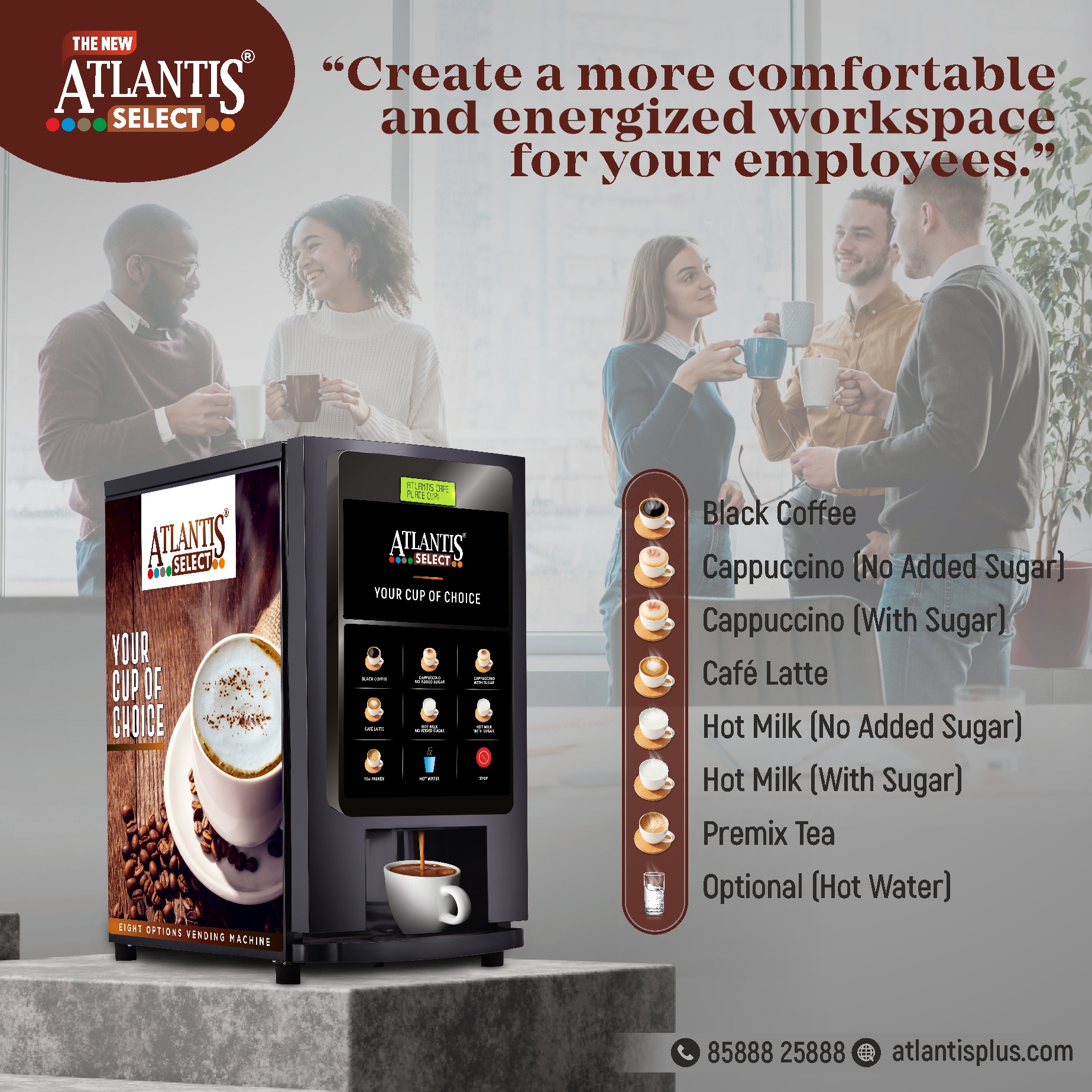 Atlantis coffee machine cheap