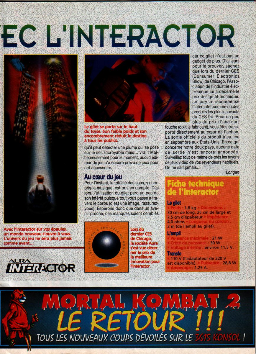 AllmightoFranky's tweet photo. Qui se rappelle de cet effroyable gadget el famoso #Interactor?Jamais sorti en france il me semble, et reportage #ShaqFu!!! https://t.co/AkjL7zn3DQ