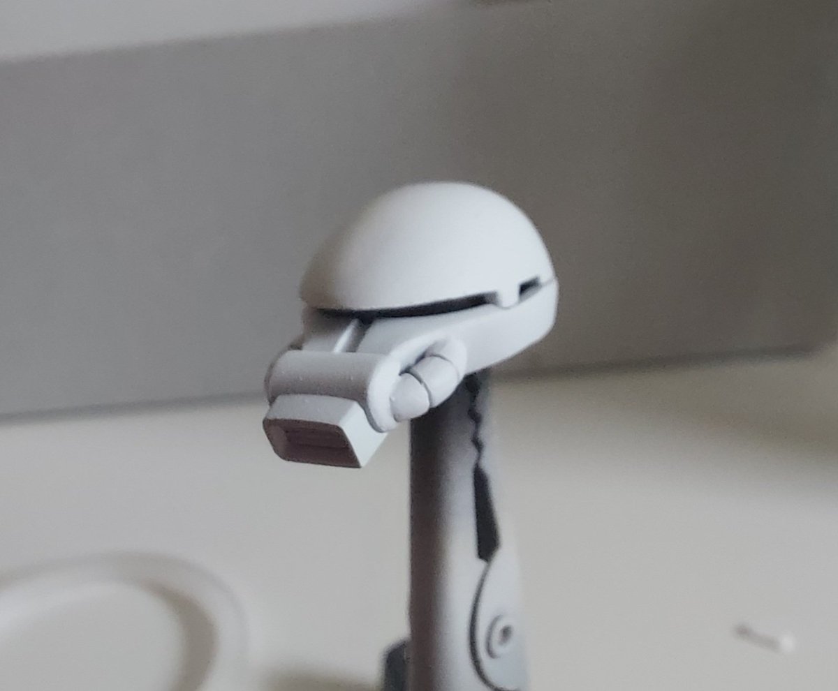 Typebble's tweet image. #ザク #ガンプラ
Modified zaku head