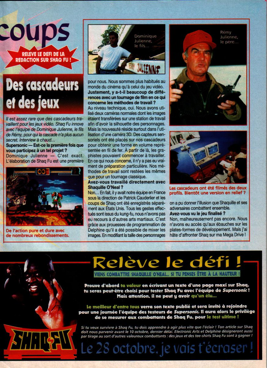 AllmightoFranky's tweet photo. Qui se rappelle de cet effroyable gadget el famoso #Interactor?Jamais sorti en france il me semble, et reportage #ShaqFu!!! https://t.co/AkjL7zn3DQ