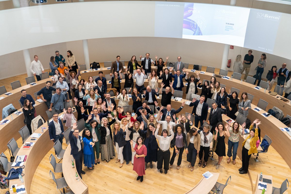 SDA Bocconi School of Management hosted the Monitor for Circular Fashion annual multi-stakeholder event. Among the speakers European Commission, @UNECE , @euratex_eu and the 26 partners of the Monitor, powered by @EnelXItalia. Discover more: bit.ly/45vQxVQ