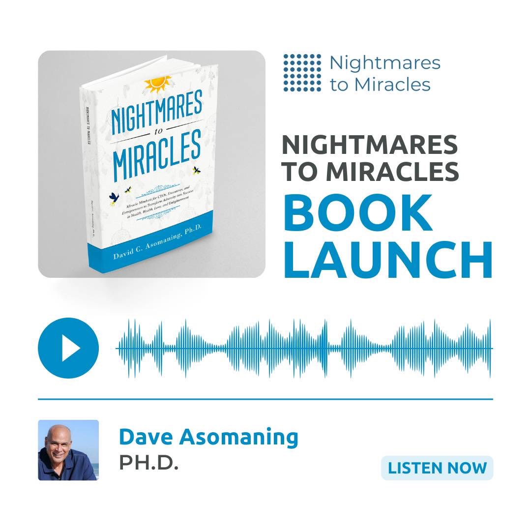 Unlock the tools to turn life's toughest challenges into miracles of love and peace. Check out the book 📚on Amazon to learn more. youtube.com/watch?v=gceLDL… #davidasomaning #nightmarestomiracles #newbookrelease #oneononecoaching #ceos