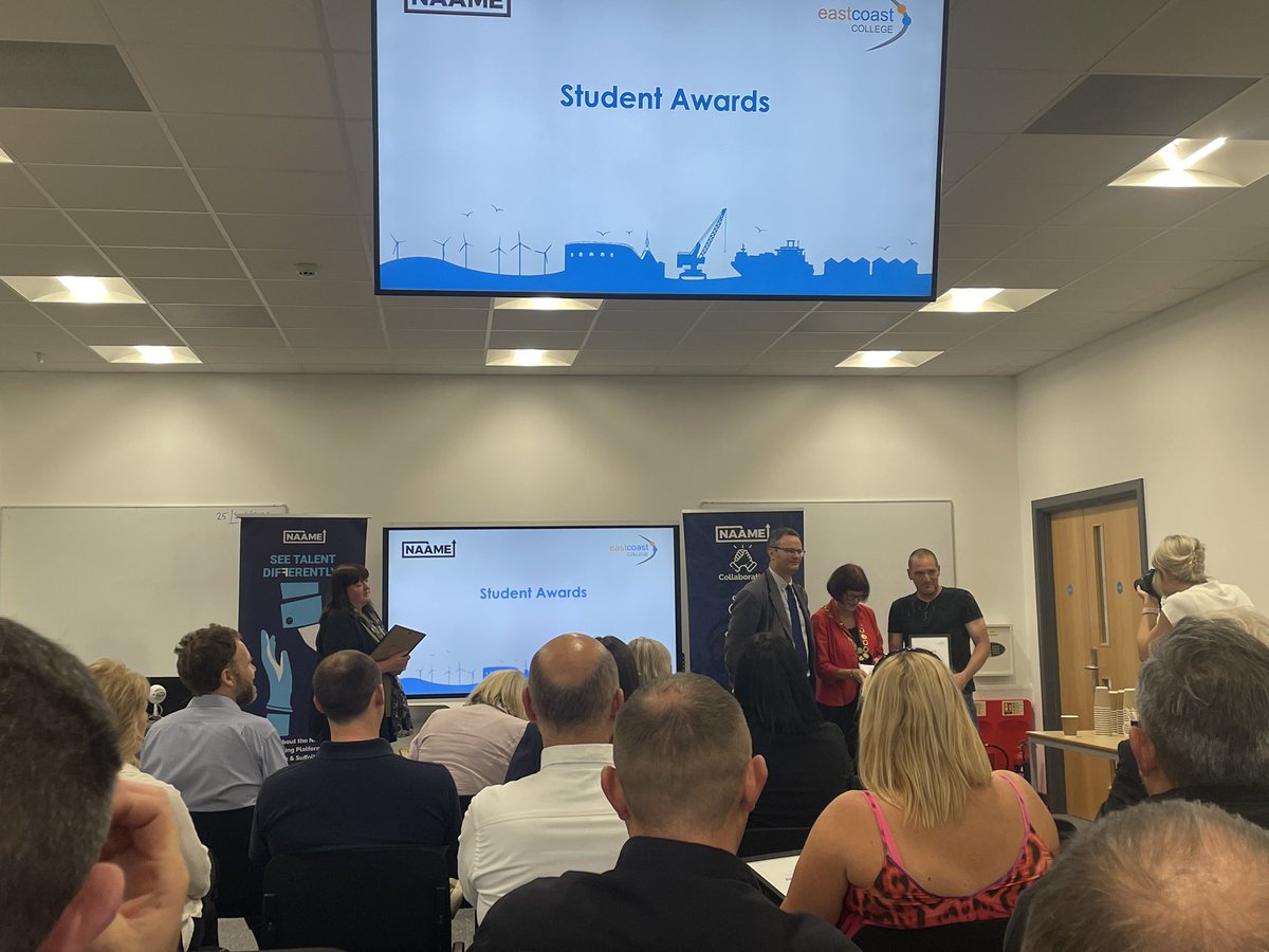 Great celebration event for the Engineering Skills Bootcamp learners @EastCoast_Coll! A true example of collaboration between #industry and #academia