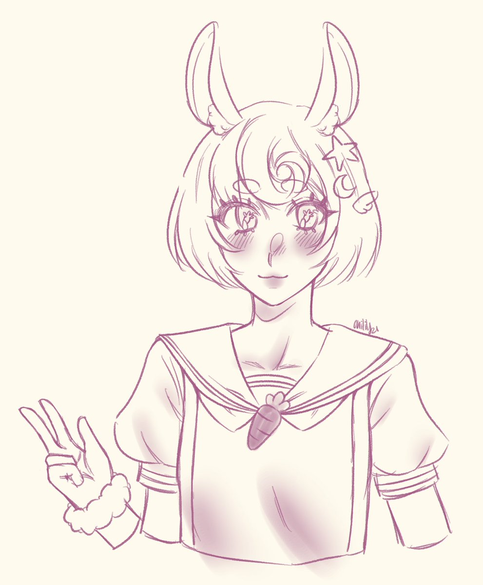 Tealily4's tweet photo. #はねつかぁーと
#羽使うう
@omarupolka Thank you for this weeks episode! Here is your child (*ﾟ▽ﾟ*)🐰👼 https://t.co/4JjreGvJA1